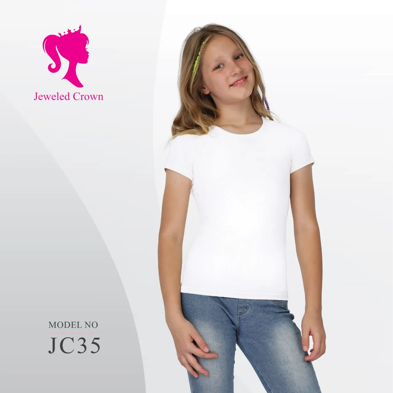 Half sleeve shirt White